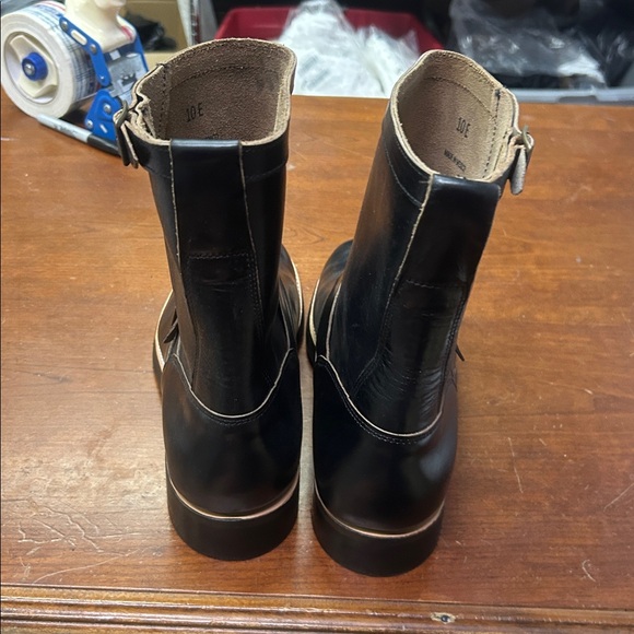 J Crew Hambleton engineer boots in leather CA400 - Picture 4 of 5